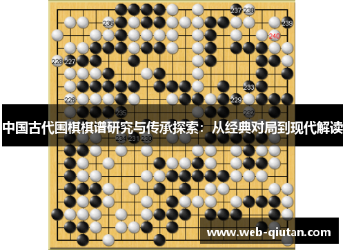 中国古代围棋棋谱研究与传承探索：从经典对局到现代解读